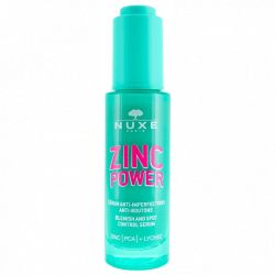 Nuxe Zinc Power Sérum Anti-Imperfections Anti-Boutons - 30 ml - Peau purifiée et grain affiné