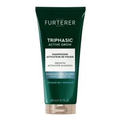 René Furterer Triphasic Shampooing Activateur de Pousse - 200 ml - Cheveux plus longs, plus forts
