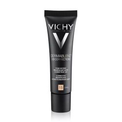 Vichy Dermablend 3D Correction Fond de Teint Resurfaçant 16H SPF25 Teinte Opal 15 - 30 ml - Peaux Grasses à Tendance Acnéique