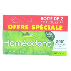 Homéodent Dentifrice Soin Anis - Lot de 2 x 75ml
