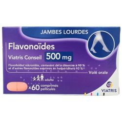Flavonoïdes Viatris Conseil 500 mg 60 comprimés pelliculés