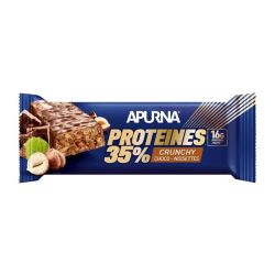 Apurna Barre Hyperprotéinée 35% Crunchy Choco-Noisettes - 45g