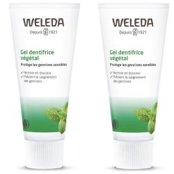 Weleda Gel Dentifrice Végétal Lot de 2 x 75ml – Protection gencives sensibles