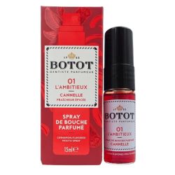 Botot 01 L'Ambitieux Spray de bouche parfumé 15 ml - Cannelle, fraîcheur épicée