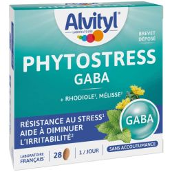 Alvityl Phytostress GABA - Stress Irritabilité - 28 comprimés