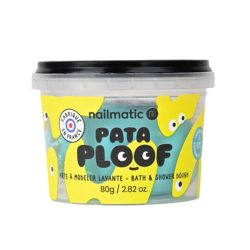 Nailmatic Pataploof La Bavarde - Pâte à Modeler Lavante - Couleur bleue - 80g