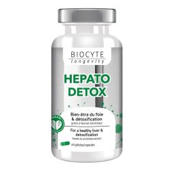 Biocyte Longevity Hepato Détox Bien-Être du Foie - 60 Gélules