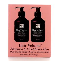 New Nordic Hair Volume Duo - Shampooing et Après Shampooing - Cheveux Fins - 2x250ml