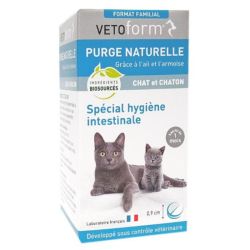 Vetoform Purge naturelle chat et chaton 50 comprimés