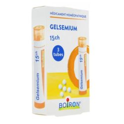 Boiron Gelsemium 15 CH pack de granules homéopathiques