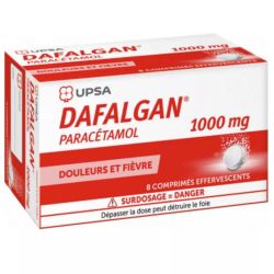 Dafalgan 1000mg 8 comprimés effervescents - Paracétamol