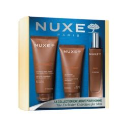 Nuxe Coffret Noël Nuxe Men [BOOST]³ La Collection Exclusive pour Homme 3 soins - Coffret rituel homme hydratant, gel douche et parfum
