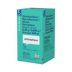 Biogaran Conseil Chlorhexidine / Benzalkonium / Alcool Benzylique Solution 50 ml