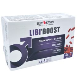 Eric Favre Libi'Boost 60 gélules - Désir sexuel, libido et érection