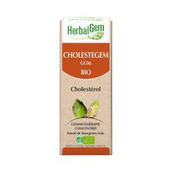 Herbalgem Complexe de Gemmothérapie Cholestegem Cholestérol Bio 30ml