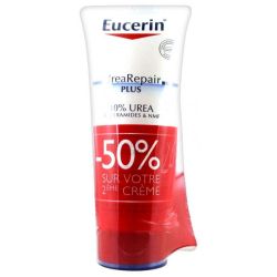 Eucerin Urea Repair Plus Crème Pieds 10% d'Urée Peaux Très Sèches 2 x 100ml