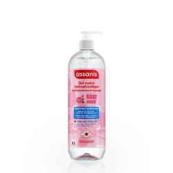 Assanis Gel Hydroalcoolique Mains parfum Rose - 980 ml