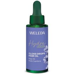 Weleda Hydra Shine Huile Capillaire - 30 ml - Nourrit, lisse et sublime la brillance des cheveux