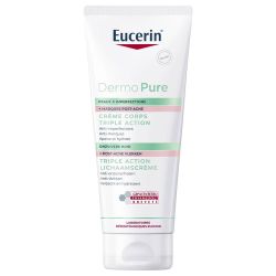 Eucerin Dermopure Crème Corps Triple Action - Conçue pour les Peaux à Imperfections - 200ml