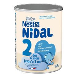 Nestlé Nidal Lait en Poudre 2ᵉ Âge 6-12m - 800g