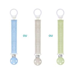 MAM Attache-sucette Marin coloris aléatoire - Fixation facile et hygiène de la sucette
