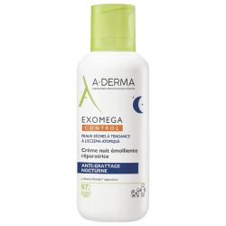 Aderma Exomega Control Crème de Nuit Réparatrice Anti Grattage - Répare & Hydrate - 400ml