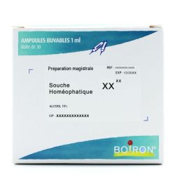Boiron Solution Homéopathique Vitamine B9 - 30 Ampoules Buvables