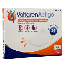 VoltarenActigo 140 mg Emplâtre Médicamenteux X7