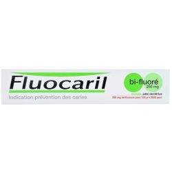 Fluocaril Bi-Fluoré 250 mg Pâte Dentifrice Menthe 75 ml