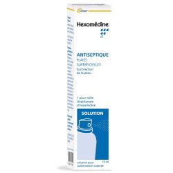Hexomedine 1 pour mille solution 75 ml