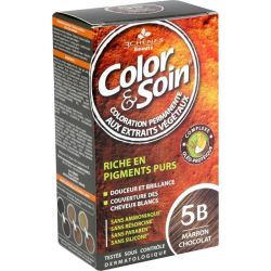Les 3 Chênes Color & Soin Coloration Permanente - 5B Marron Chocolat