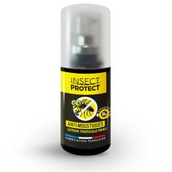 Insect Protect Anti-Moustiques Lotion Tropicale Peau 30ml – efficacité +8h résiste à l'eau