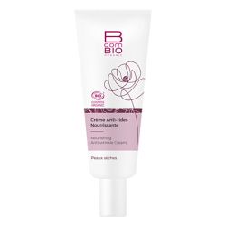 BcomBIO Crème Anti-Rides Nourrissante Bio - Peaux Sèches - Réduit Rides & Ridules - 50 ml