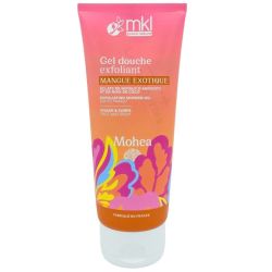 MKL Green Nature Gel Douche Exfoliant Mohea Mangue Exotique 200ml - Exfoliation douce et peau lissée