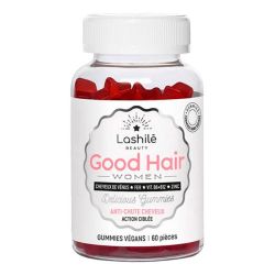 Lashilé Beauty Good Hair Women Anti-Chute - Prévient la Chute des Cheveux - 60 Gummies