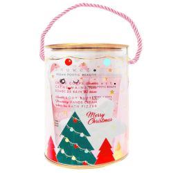 Inuwet Coffret Snowball Crème Mains et Corps et Fizzer Star - Routine douceur pour les mains, le corps et le bain