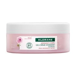 Klorane Apaisant Corps Gel-Crème Hydratant à la Pivoine - 200 ml