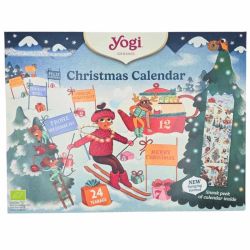 Yogi Tea Calendrier de l'Avent 24 Teabags - Sélection d'infusions bio aux plantes et épices