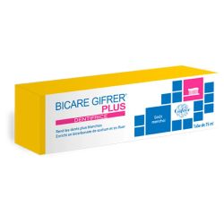 Gifrer Bicare Plus Dentifrice au Bicarbonate 75 ml