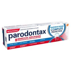 Parodontax Dentifrice Fraîcheur Intense Complète Protection - 75 ml - Gencives saines et dents fortes
