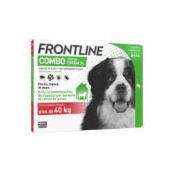 Frontline Combo Chien 40-60 kg 4 pipettes
