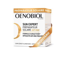 Oenobiol Sun Expert Préparateur Solaire Anti-âge - 30 Capsules -  Préparation de la peau au soleil