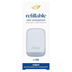 Dove Déodorant anti-transpirant Refillable Starter Nr. 01 Original Kit 1x + Recharge 35ml - Protection anti-transpirante et anti-odeurs 72h