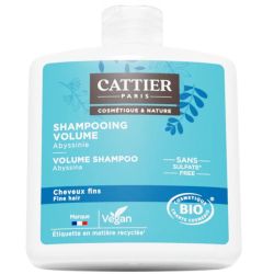 Cattier Shampoing Cheveux Fins Volume Bio 250ml – Densité et légèreté