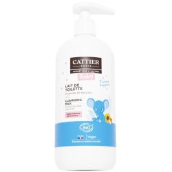 Cattier Baby Lait De Toilette Bio 500ml – Nettoyage et hydratation