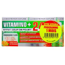 Eric Favre Vitamino+ 24 - 3x10 doses - Coup de fouet vitaminé pour l'énergie et l'immunité