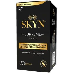 Manix Skyn Supreme Feel Préservatifs Sans Latex - 20 Préservatifs