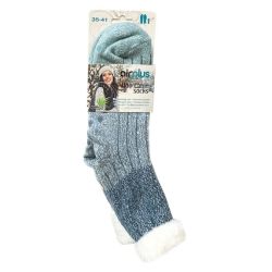 AirPlus Aloe Cabin Chaussettes Hydratantes Femme Cocooning Bleu - Pointure 35-41