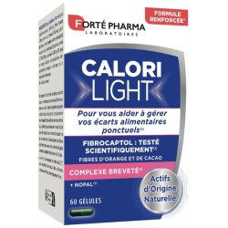 Forté Pharma CaloriLight - 60 Gélules - Aide à limiter l’absorption des graisses
