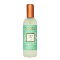 Collines de Provence Parfum d’Intérieur Thé Blanc & Jasmin Spray – parfum frais et floral apaisant